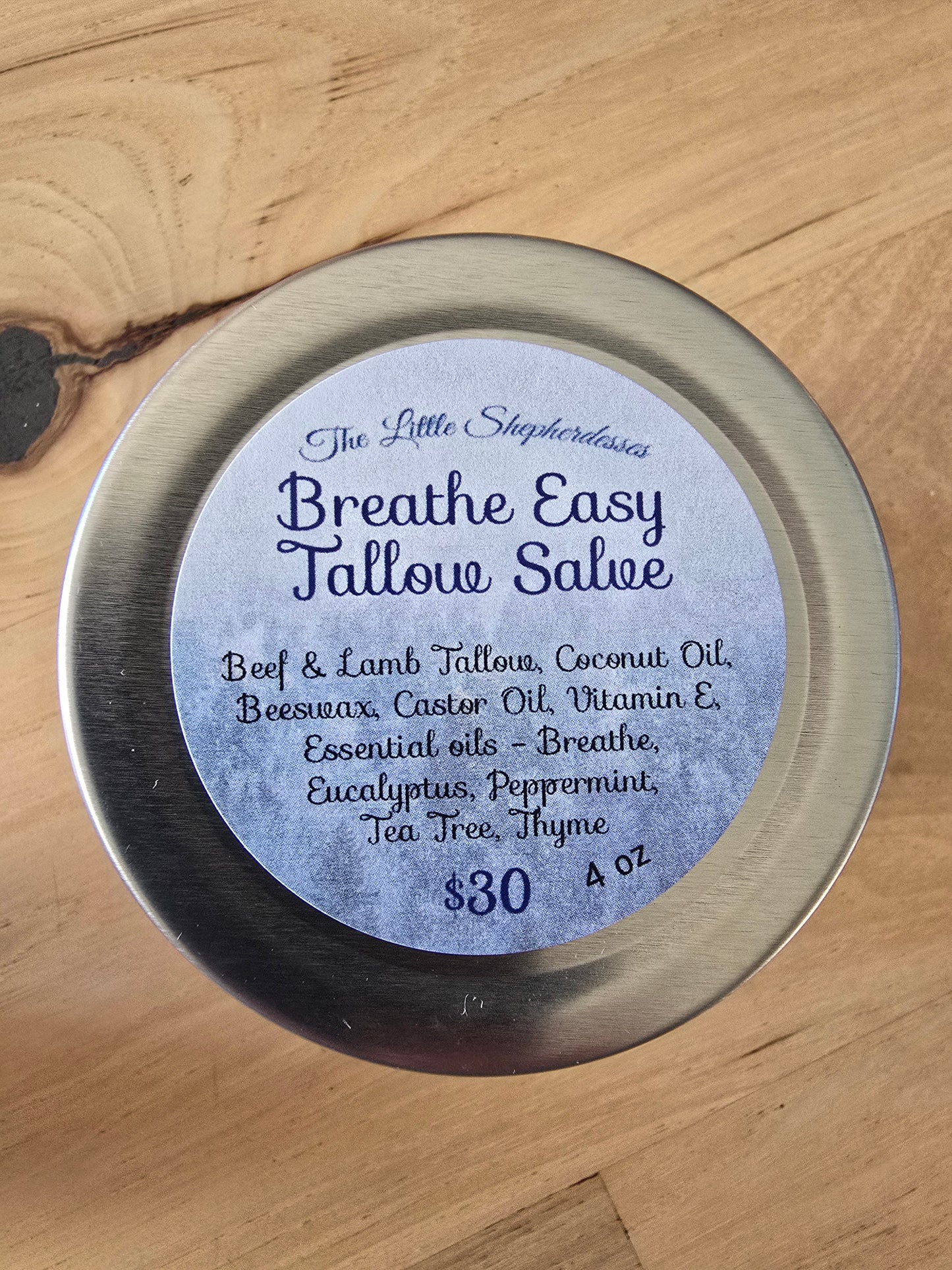 Breathe Easy Tallow Salve