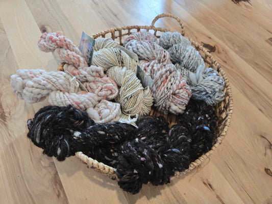 Yarn - Home spun Art Yarn - per ounce