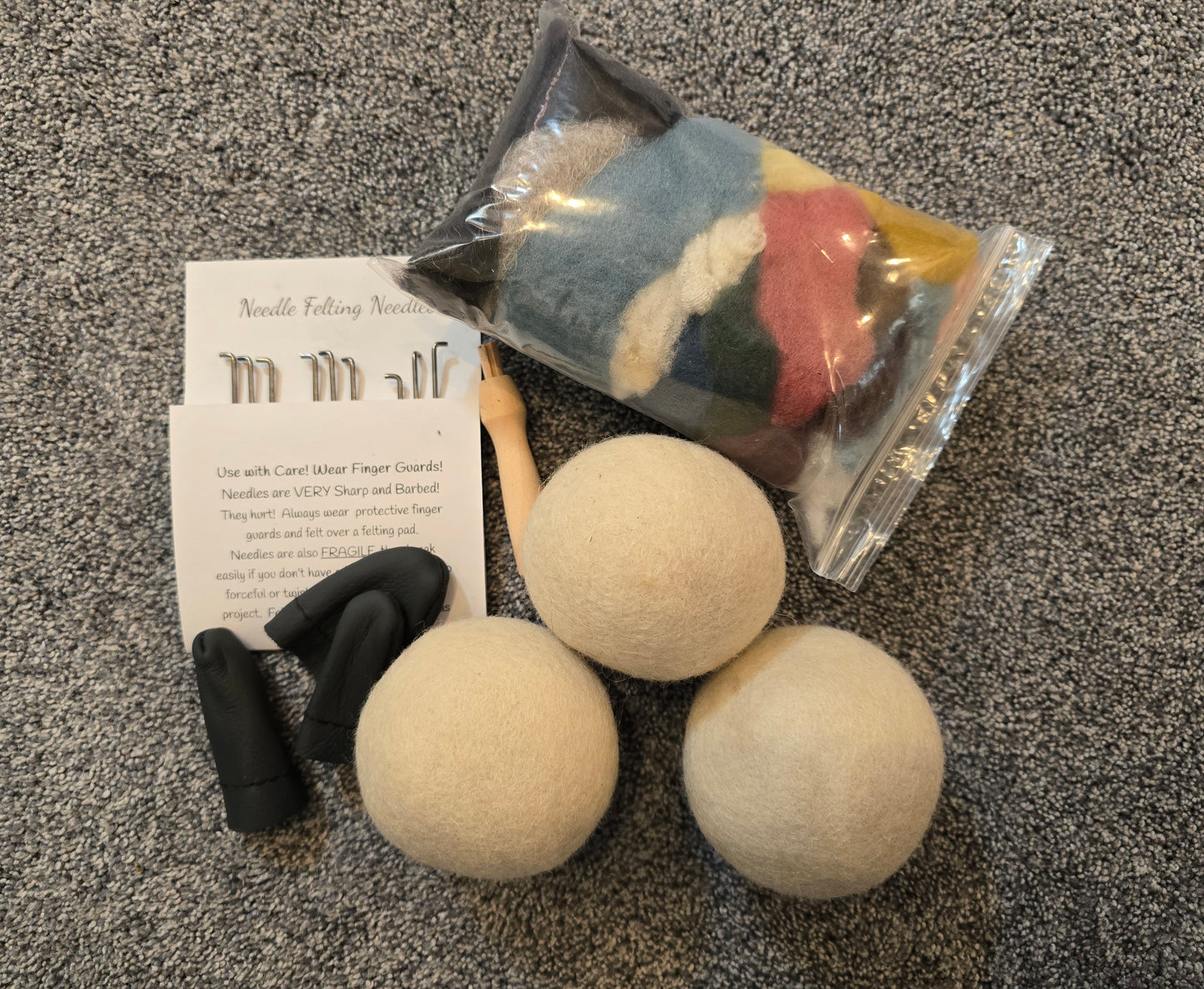 Needle Felt Ornament Kit